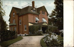 Treasurer's Residence Postcard