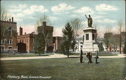 Soldier's Monument Postcard