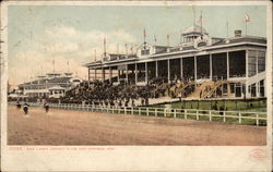 Oak Lawn Jockey Club Postcard