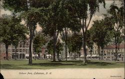 Scenic View of Colburn Park Postcard