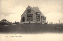 Library Postcard