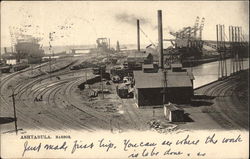 View of Harbor Ashtabula, OH Postcard Postcard