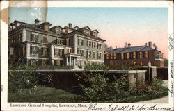 Lawrence General Hospital Massachusetts Postcard Postcard