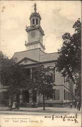 Court House Lebanon, PA Postcard Postcard