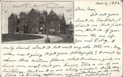 Moravian College - Comenius Hall and the Helen Stadiger Borhek Memorial Chapel Postcard