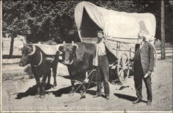 Old Oregon Trail Monument Expedition Postcard