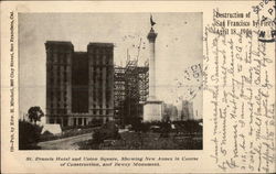 Destruction of San Francisco by Fire Postcard