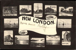 Greetings from New London Postcard