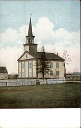 Old Gen. Knox Church Thomaston, ME Postcard Postcard