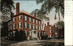 Salem Club House, Formally Residence of General Peabody, Esq. - Built 1818 Postcard