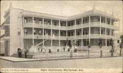 Sigler Apartments Hot Springs, AR Postcard Postcard