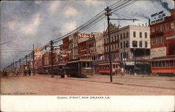 Canal Street Postcard