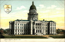 State Capitol Denver, CO Postcard Postcard