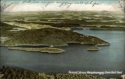 Vermont Across Memphremagog from Owl's Head Postcard