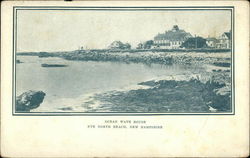 Ocean Wave House Postcard