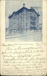 Carter School Chelsea, MA Postcard Postcard