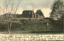 Smith College - The Observatory Northampton, MA Postcard Postcard