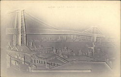 New East River Bridge Postcard