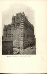 Waldorf-Astoria Hotel Postcard