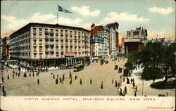 Fifth Avenue Hotel, Madison Square New York, NY Postcard Postcard