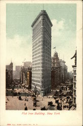 Flat Iron Building Postcard