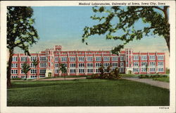 University of Iowa - Medical Laboratories Iowa City, IA Postcard Postcard