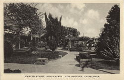 Carver Court, Hollywood Postcard