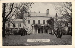 Future Governor's Mansion of New Jersey (Morven Museum & Garden) Postcard