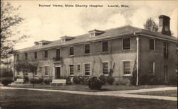 Nurses Home, State Charity Hospital Laurel, MS Postcard Postcard