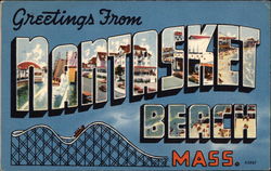 Greetings from Nantasket Beach, Massachusetts Postcard Postcard