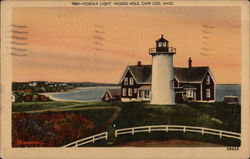 Norska Light, Cape Cod Postcard