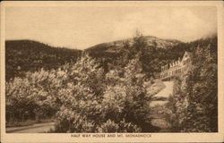 Half Way House and Mt. Monadnock Postcard