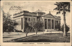 Public Library Postcard