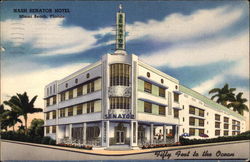 Nash Senator Hotel Miami Beach, FL Postcard Postcard