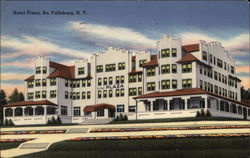 View of Hotel Plaza South Fallsburg, NY Postcard Postcard