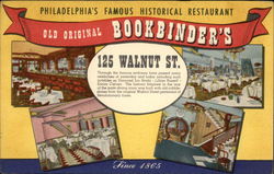 Old Original Bookbinder's Postcard