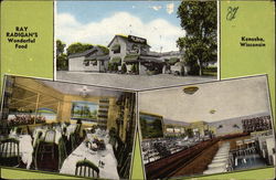 Ray Radigan's - Wonderful Food Kenosha, WI Postcard Postcard