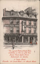 The Original Historical Oyster House Boston, MA Postcard Postcard