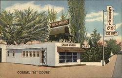 Corral 66 Court and Chuck Wagon Las Cruces, NM Postcard Postcard