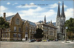 Marquette University Milwaukee, WI Postcard Postcard