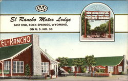 El Rancho Motor Lodge Postcard