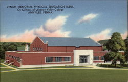 Lynch Memorial Physical Education Bldg, On Campus of Lebanon Valley College Annville, PA Postcard Postcard