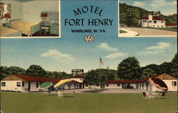 Motel Fort Henry Postcard