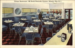 Village Restaurant Postcard