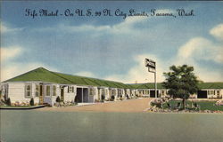 Fife Motel Tacoma, WA Postcard Postcard