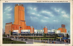 General Motors Building Postcard