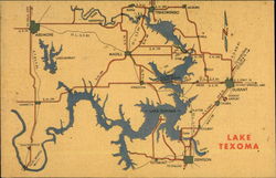 Lake Texoma Postcard