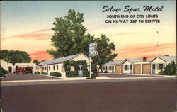 Silver Spur Motel Laramie, WY Postcard Postcard