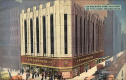 New Woolworth Store at 39th Street & Fifth Avenue New York, NY Postcard Postcard