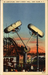 Loop-O-Plane, Coney Island New York, NY Postcard Postcard